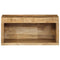 vidaXL Wall-mounted TV Cabinet 40x30x19 cm Solid Rough Wood Mango