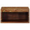 vidaXL Wall-mounted TV Cabinet 40x30x19 cm Solid Wood Reclaimed