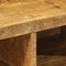 vidaXL Wall-mounted TV Cabinet 60x30x19 cm Solid Rough Wood Mango