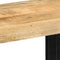 vidaXL Wall Shelf 70x33x35 cm Solid Rough Wood Mango