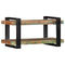 vidaXL Wall Shelf Multicolour Solid Wood Reclaimed