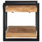vidaXL Wall Shelf 70x33x35 cm Solid Wood Acacia