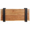 vidaXL Wall Shelf 70x33x35 cm Solid Wood Acacia