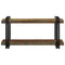vidaXL Wall Shelf Multicolour Solid Wood Reclaimed