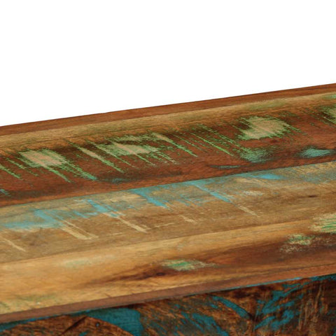 vidaXL Wall Shelf Multicolour Solid Wood Reclaimed