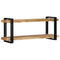 vidaXL Wall Shelf 110x33x45 cm Solid Rough Wood Mango