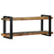vidaXL Wall Shelf Multicolour Solid Wood Reclaimed