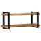 vidaXL Wall Shelf 110x33x45 cm Solid Wood Acacia