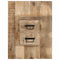 vidaXL Bedside Cabinet 60x32x80 cm Solid Rough Wood Mango