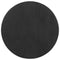 vidaXL Side Table Black Ø50x40 cm Solid Wood Mango