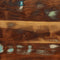 vidaXL Headboard 120 cm Solid Wood Reclaimed and Iron
