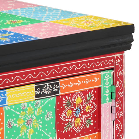 vidaXL Coffee Table Multicolour 90x50x40 cm Solid Wood Mango