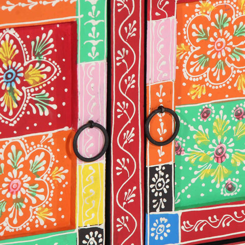 vidaXL Coffee Table Multicolour 90x50x40 cm Solid Wood Mango