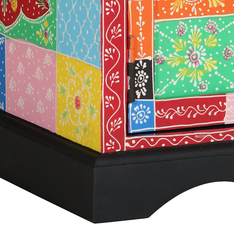 vidaXL Coffee Table Multicolour 90x50x40 cm Solid Wood Mango