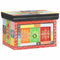 vidaXL Bedside Table Multicolor with red, green, and yellow tiles