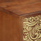 vidaXL Bathroom Furniture Set Wall-mounted 4 pcs Brown 62 x 33 x 58 cm