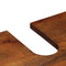 vidaXL Bathroom Furniture Set Wall-mounted 4 pcs Brown 62 x 33 x 58 cm