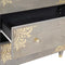 vidaXL Bathroom Furniture Set 3 pcs Grey and Gold 180 x 33 x 75 cm