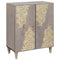 vidaXL Bathroom Furniture Set 3 pcs Grey and Gold 180 x 33 x 75 cm