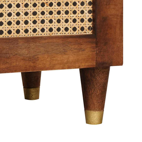Sideboard Set 3 pcs Brown 180 x 33 x 75 cm Solid Mango wood