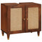 Bathroom Furniture with Door 3 pcs 38 x 33 x 160 cm Solid Mango Wood