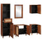 Bathroom Furniture with Drawer Wall-mounted 5 pcs 38 x 33 x 160 cm