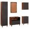 Bathroom Furniture with Drawer Wall-mounted 5 pcs 38 x 33 x 160 cm