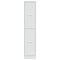 vidaXL Apothecary Cabinet High Gloss White 30x41x144.5 cm Engineered Wood
