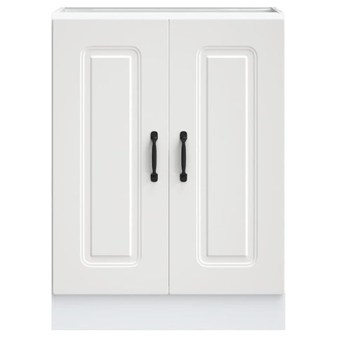 vidaXL Sink Base Cabinet Kalmar White 60x46x81.5 cm Engineered Wood