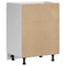 vidaXL Sink Base Cabinet Kalmar White 60x46x81.5 cm Engineered Wood