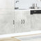 vidaXL Sink Base Cabinet Kalmar Concrete Grey 60x46x81.5 cm Engineered Wood