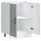 vidaXL Sink Base Cabinet Kalmar Concrete Grey 60x46x81.5 cm Engineered Wood