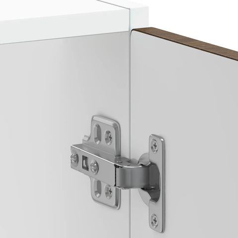 vidaXL Sink Base Cabinet Kalmar Brown Oak 60x46x81.5 cm Engineered Wood