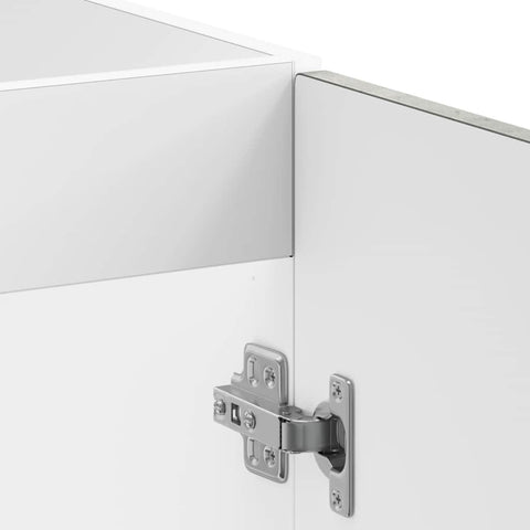vidaXL Sink Base Cabinet Kalmar Concrete Grey 80x46x81.5 cm Engineered Wood