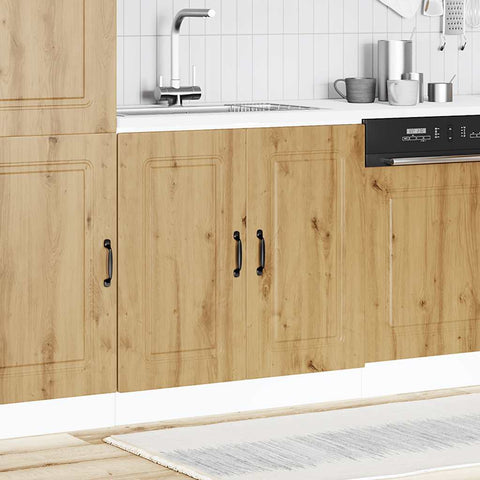 vidaXL Sink Base Cabinet Kalmar Artisan Oak 80x46x81.5 cm Engineered Wood