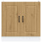 vidaXL Sink Base Cabinet Kalmar Artisan Oak 80x46x81.5 cm Engineered Wood