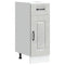 vidaXL Kitchen Base Cabinet Kalmar Concrete Grey Engineered Wood