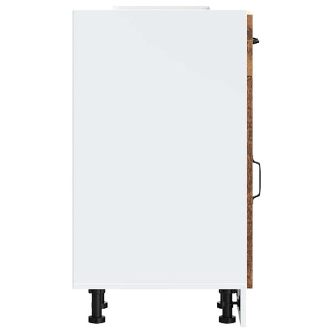 vidaXL Kitchen Base Cabinet Kalmar Old Wood Engineered Wood