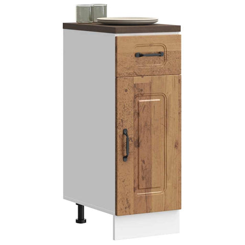 vidaXL Kitchen Base Cabinet Kalmar Old Wood Engineered Wood