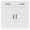 vidaXL Kitchen Base Cabinet Kalmar White Engineered Wood