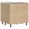vidaXL Kitchen Corner Base Cabinet Kalmar Black Engineered Wood