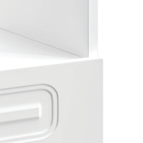 vidaXL Oven Cabinet Kalmar White Engineered Wood