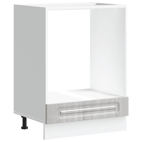 vidaXL Oven Cabinet Kalmar Grey Sonoma Engineered Wood