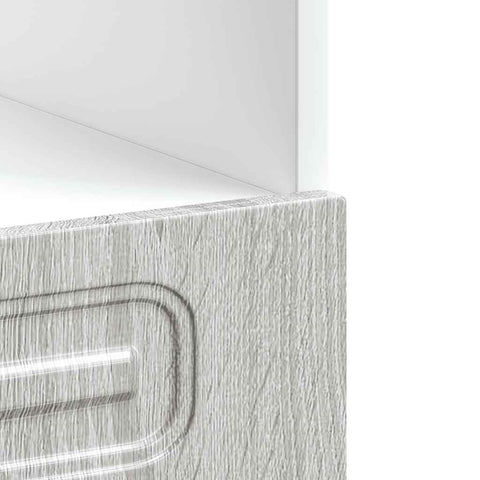 vidaXL Oven Cabinet Kalmar Grey Sonoma Engineered Wood