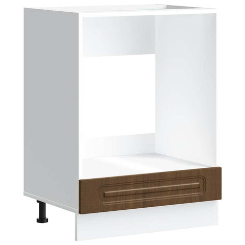 vidaXL Oven Cabinet Kalmar Brown Oak Engineered Wood