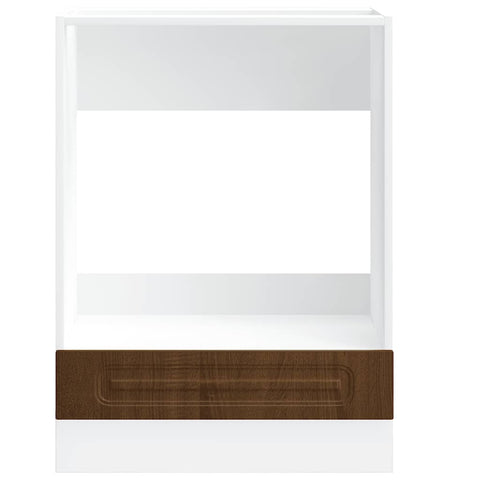 vidaXL Oven Cabinet Kalmar Brown Oak Engineered Wood