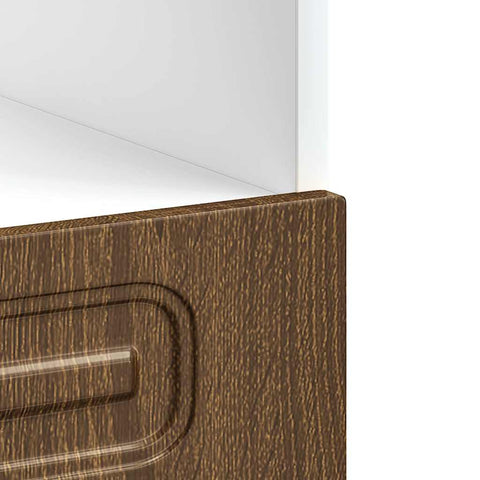vidaXL Oven Cabinet Kalmar Brown Oak Engineered Wood