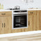 vidaXL Oven Cabinet Kalmar Artisan Oak Engineered Wood