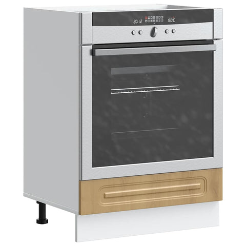 vidaXL Oven Cabinet Kalmar Artisan Oak Engineered Wood