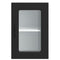 vidaXL Kitchen Wall Cabinet with Glass Door Kalmar Black Engineered Wood